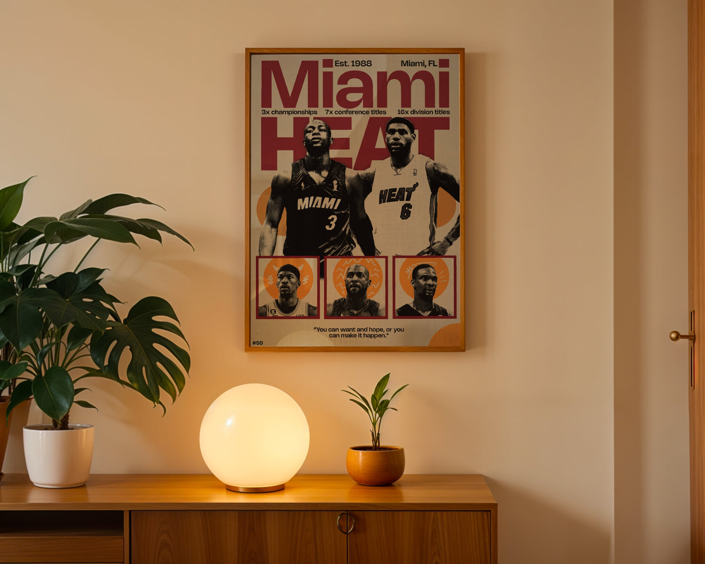 #59 Miami Heat poster