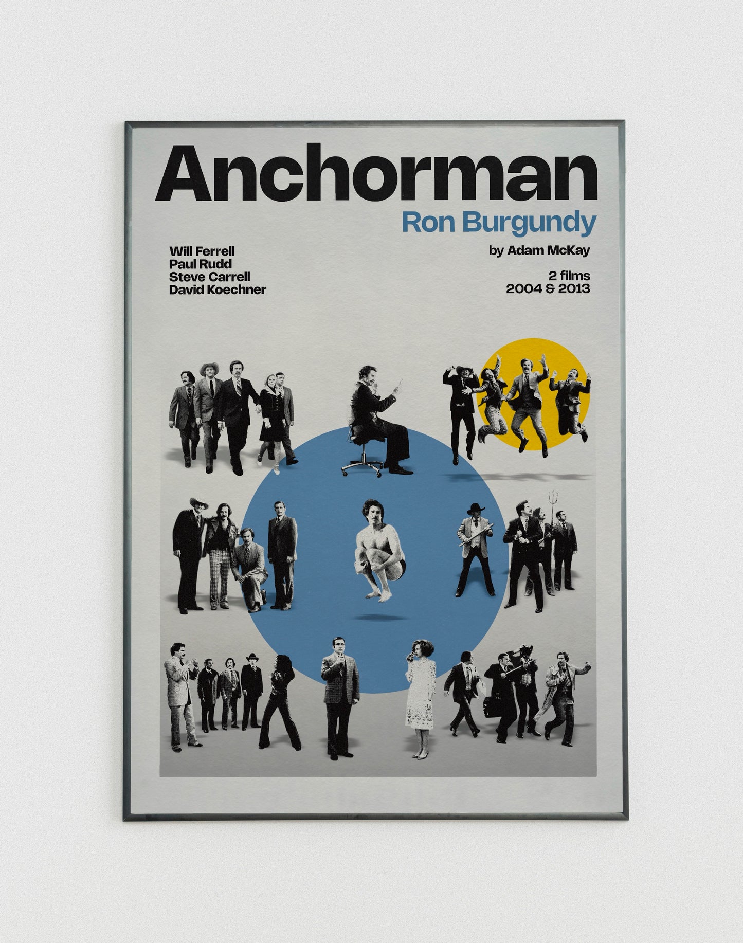 Anchorman miniatures poster