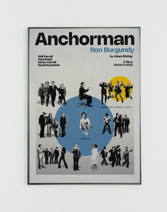 Anchorman miniatures poster