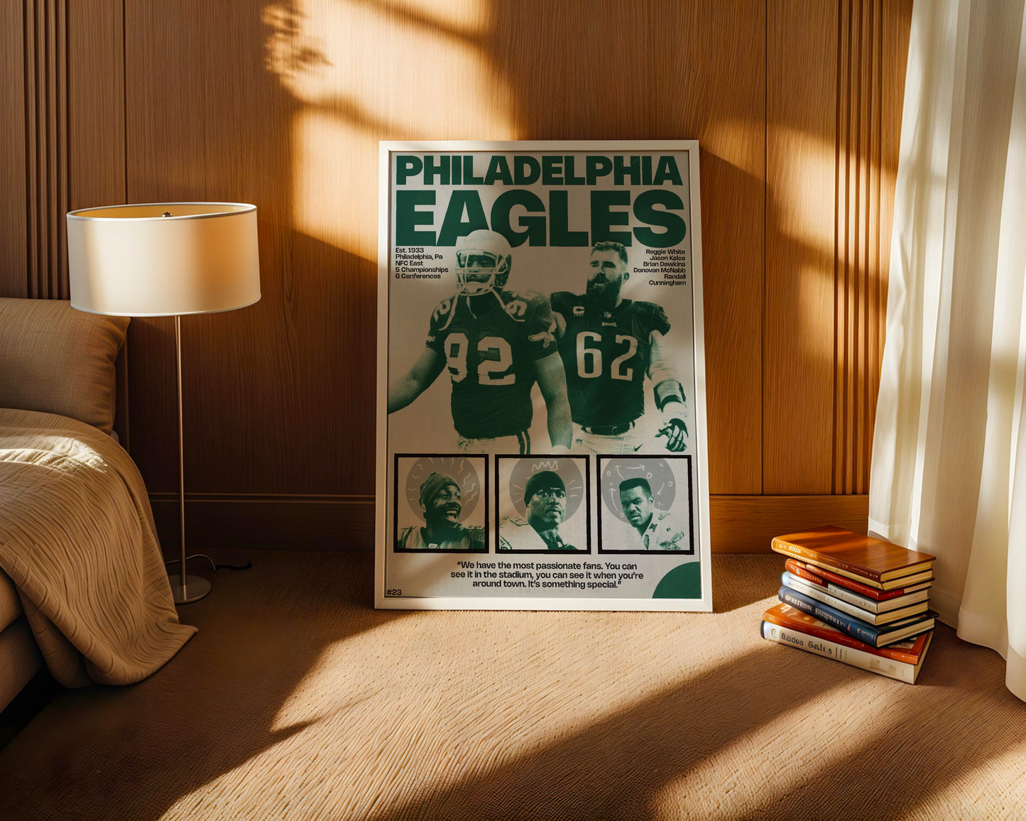 #23 Philadelphia Eagles poster