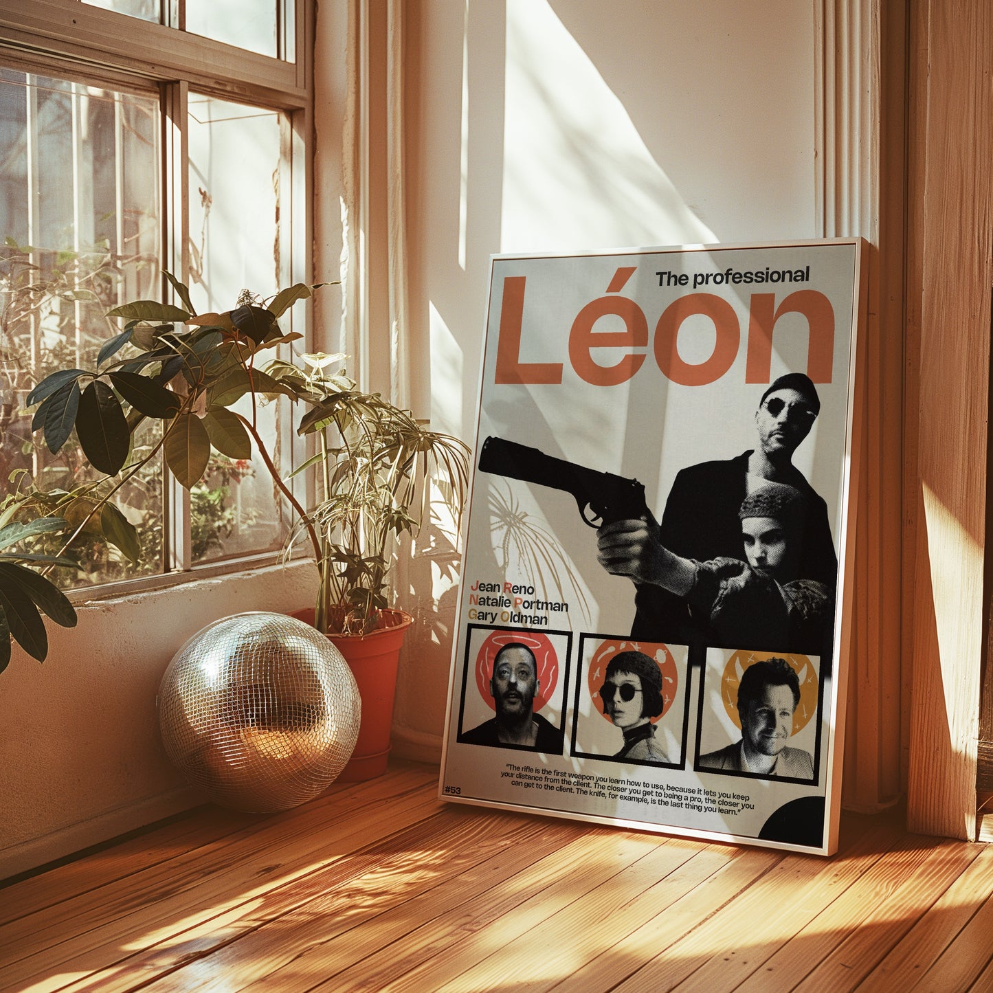 #53 Léon poster