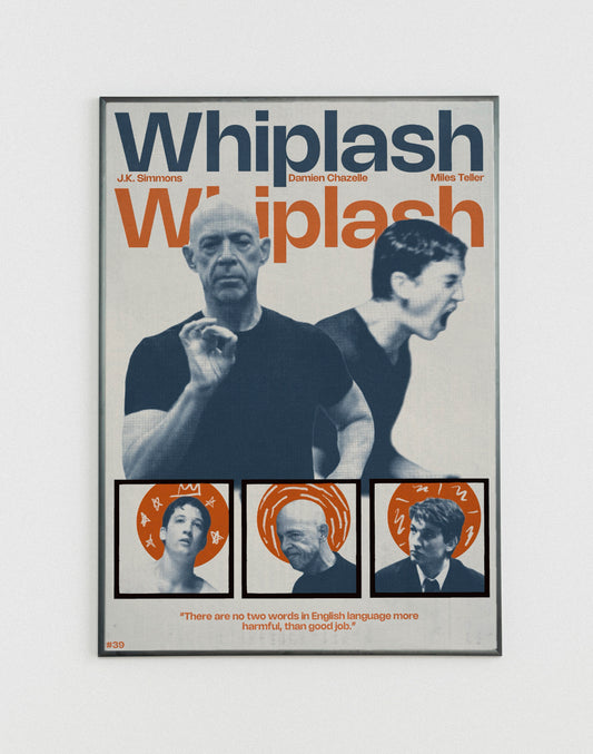 #39 Whiplash poster