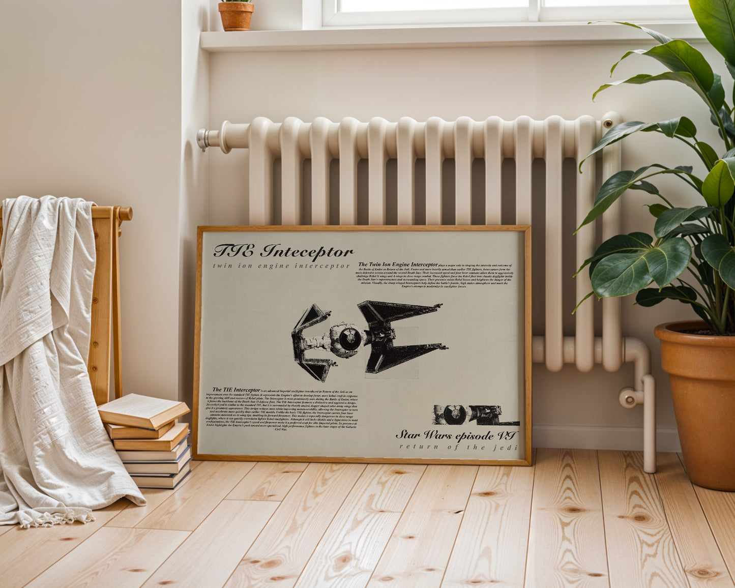 Star Wars TIE Inteceptor poster