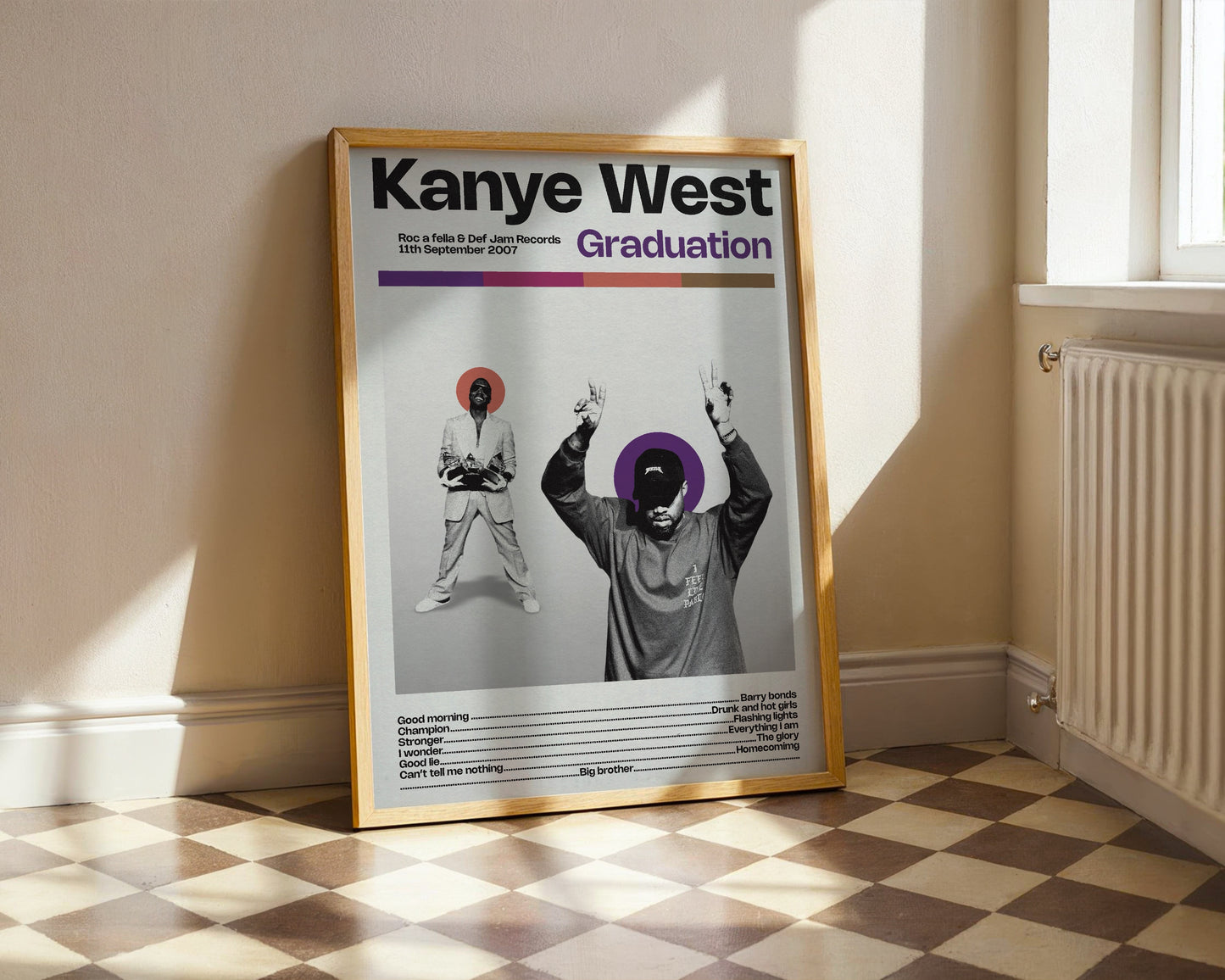 Kanye West album posters