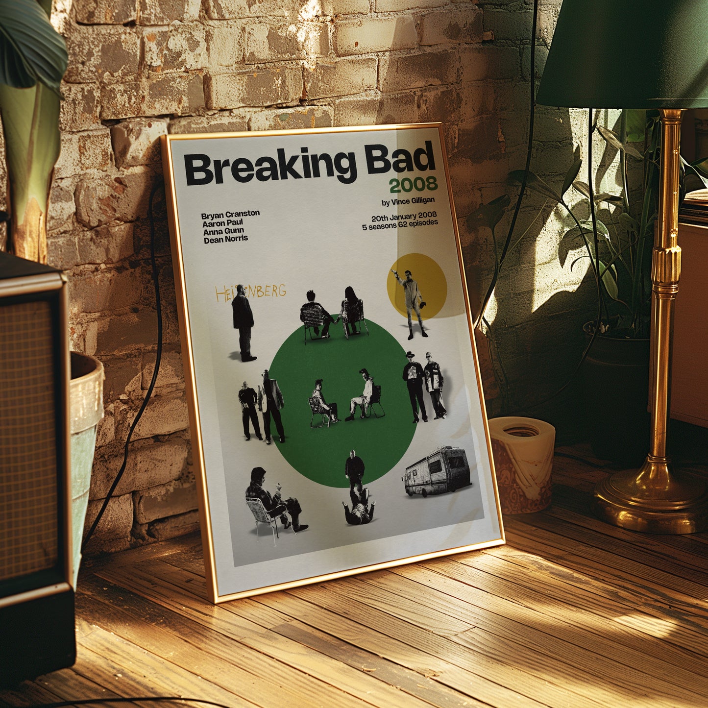 Breaking Bad miniatures poster