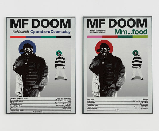 MF DOOM Album posters
