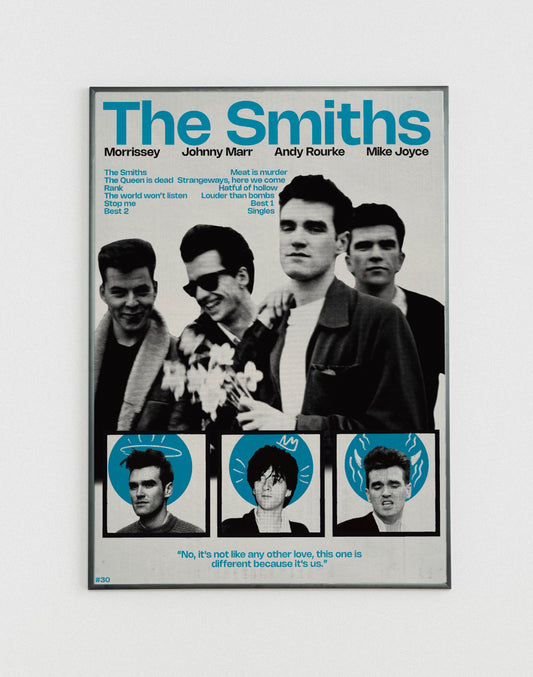 #30 The Smiths poster