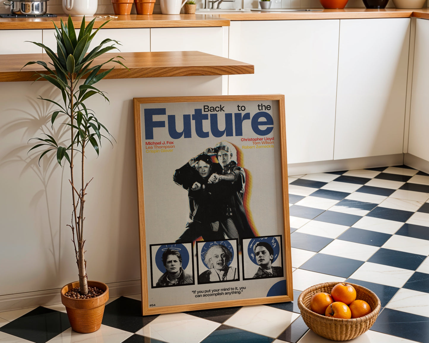#54 Back to the Future poster