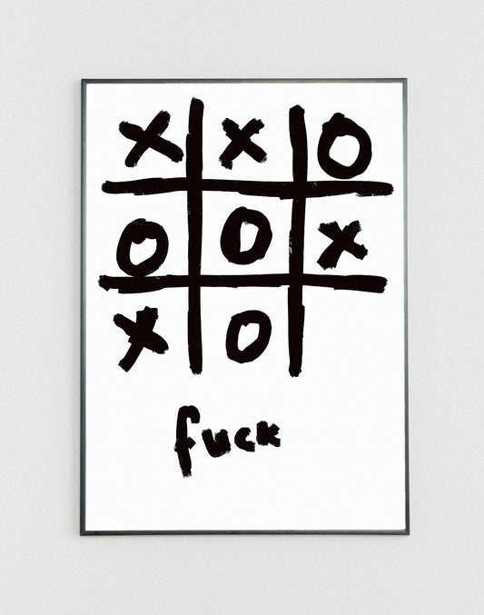 Knotts and Crosses stalemate poster