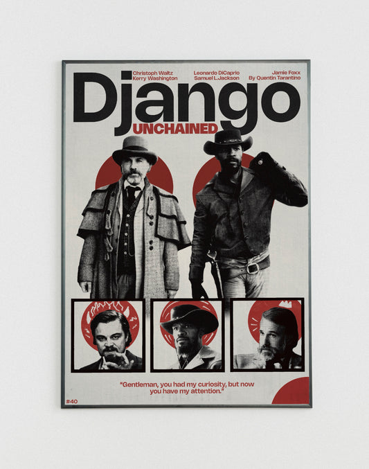 #40 Django Unchained poster