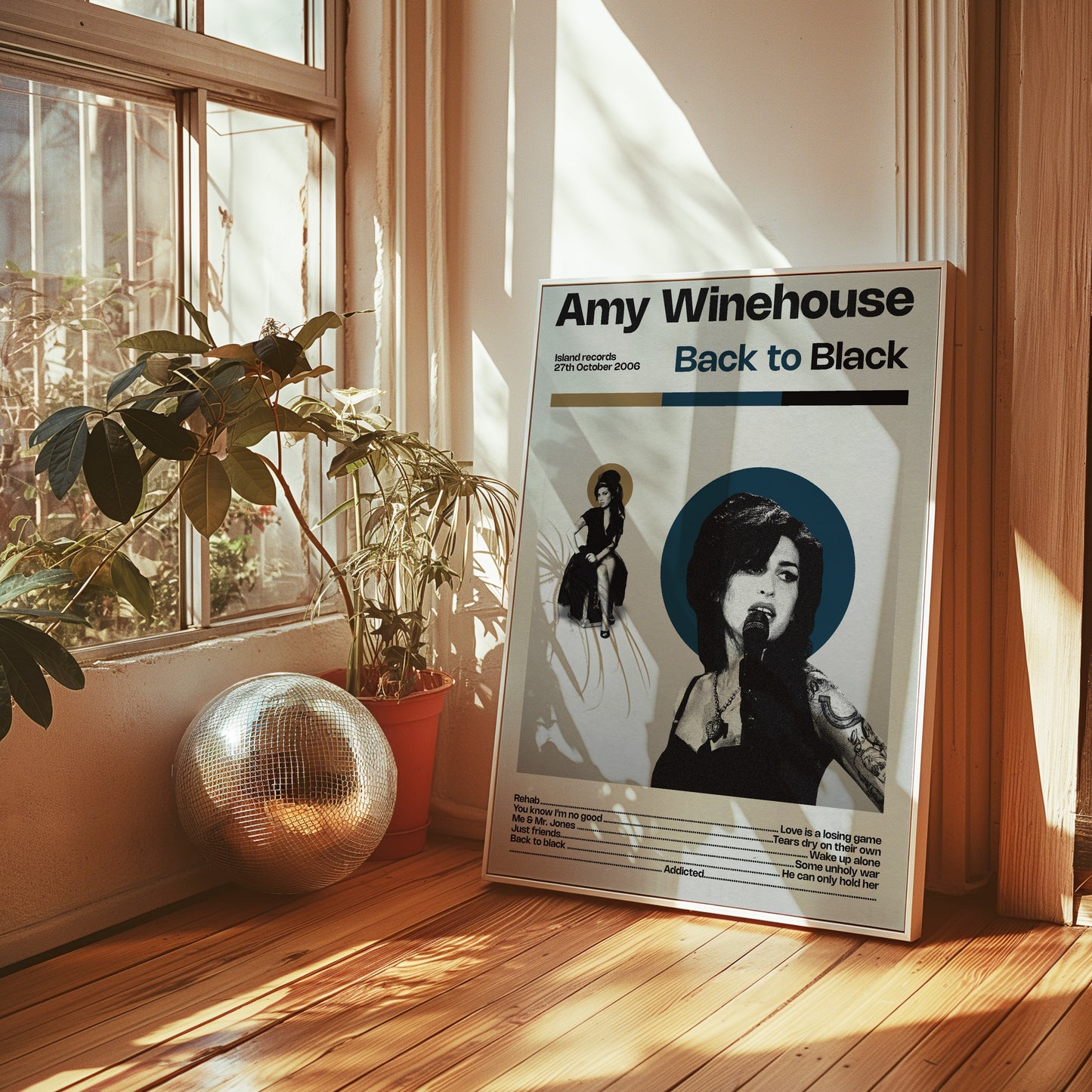 Amy Winehouse Back to Black poster