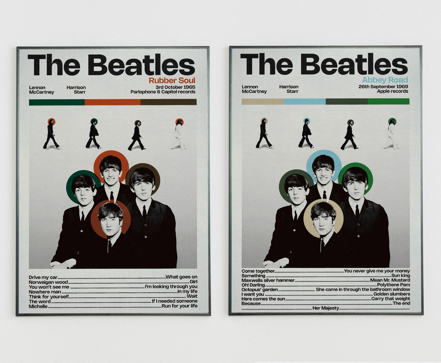 The Beatles Album posters