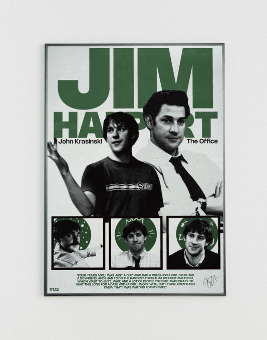 #03 Jim Halpert poster