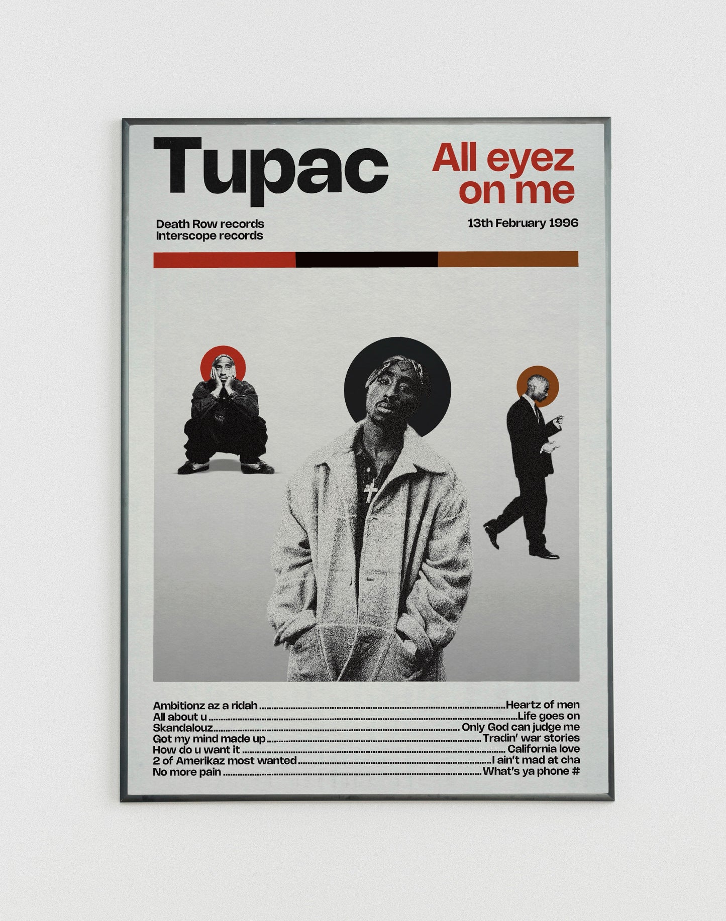 Tupac All Eyez on me poster