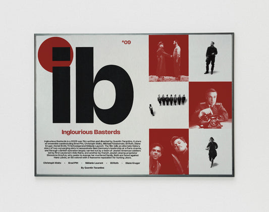 ib Inglorious Basterds film poster