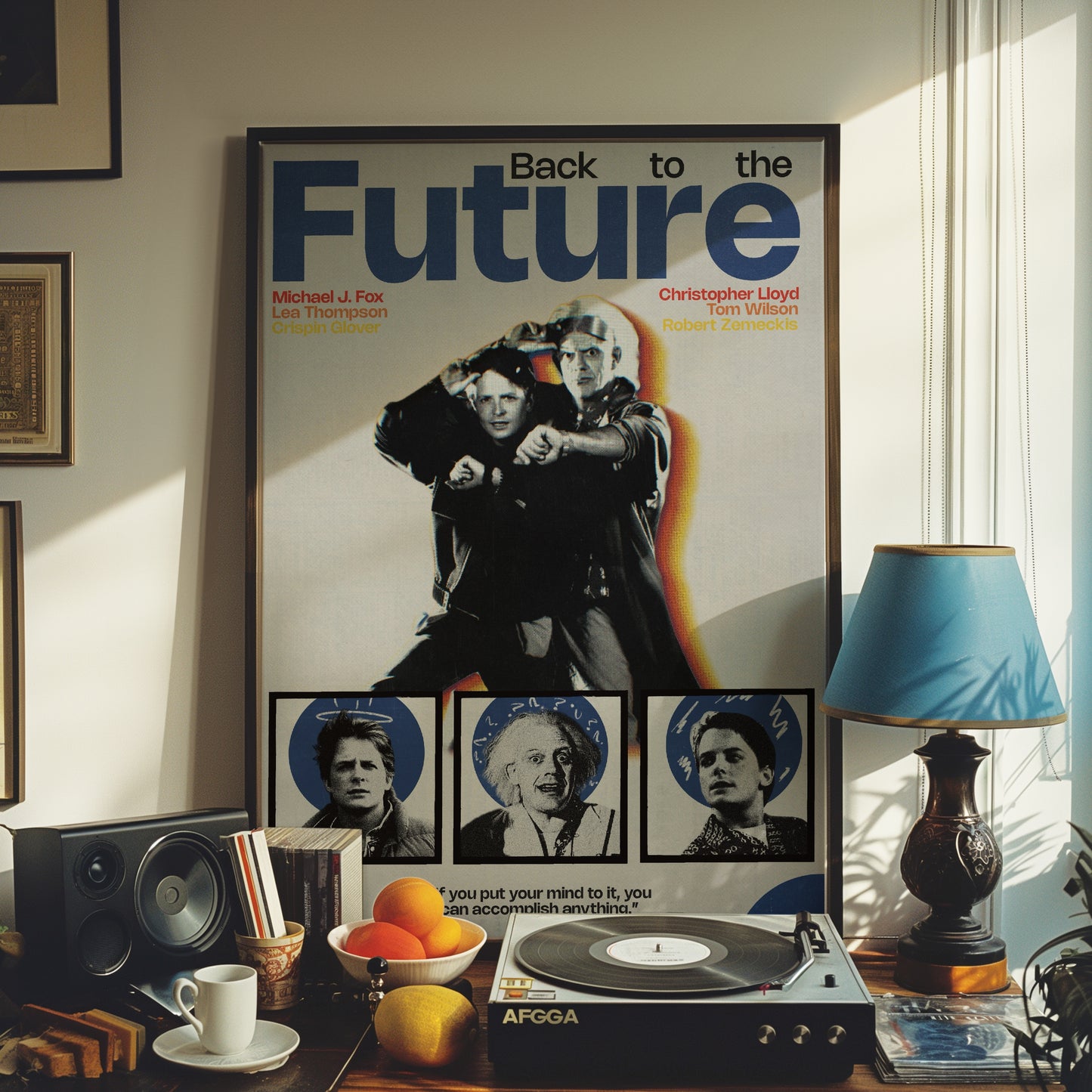 #54 Back to the Future poster
