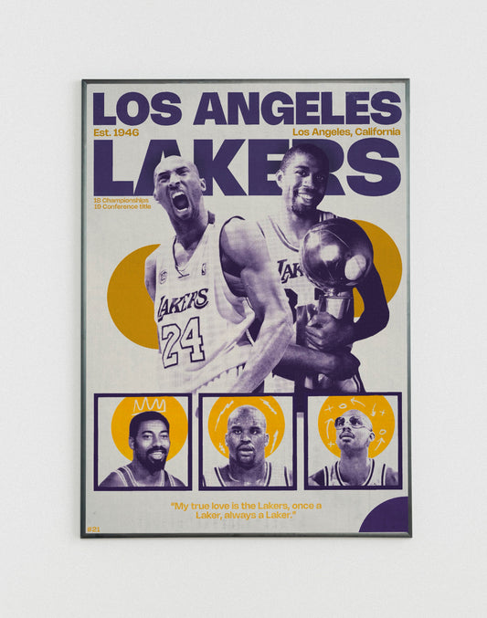 #21 Los Angeles Lakers poster