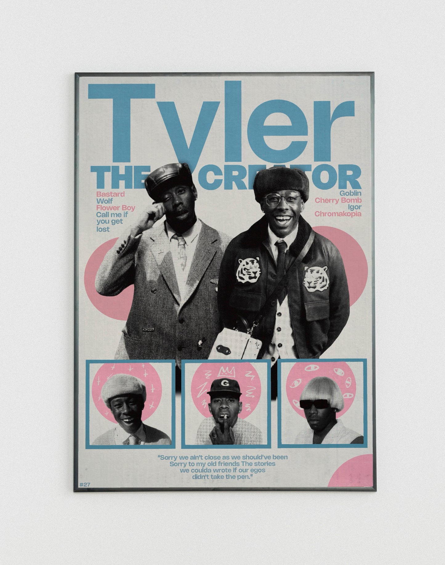 #27 Tyler the Creator poster