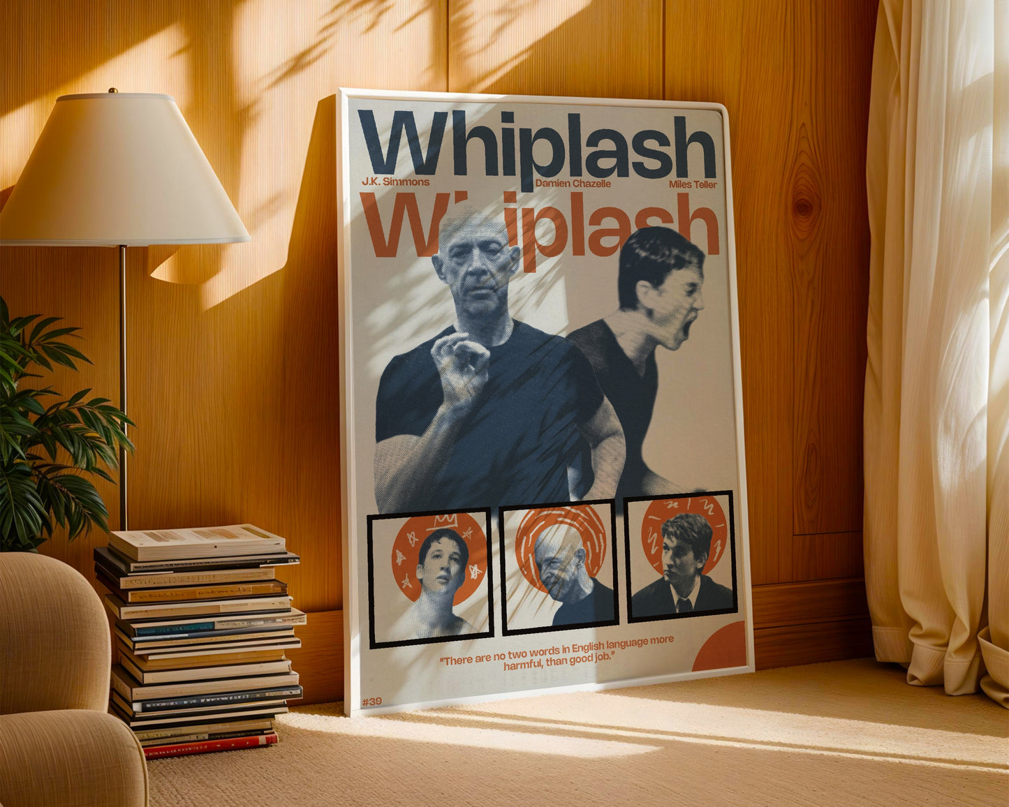 #39 Whiplash poster