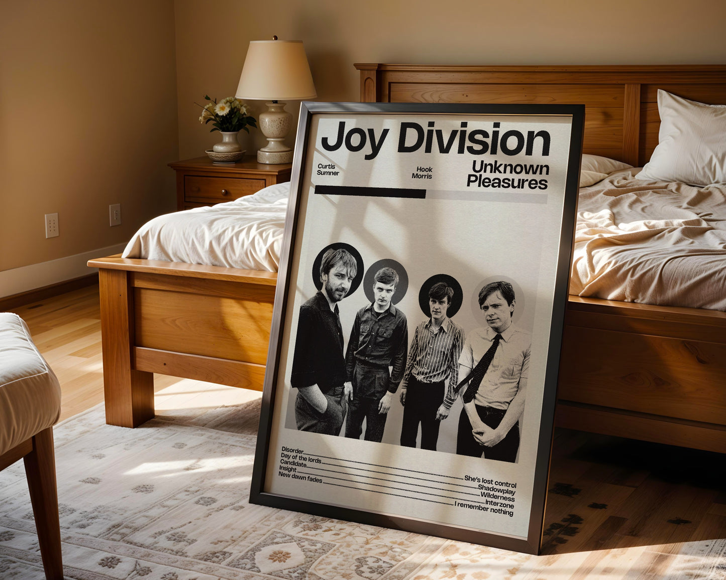 Joy Division Unknown Pleasures poster