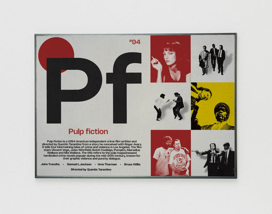 Pf Pulp Fiction film poster