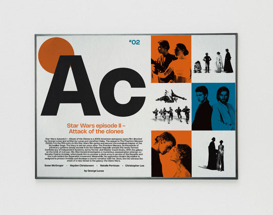 Ac Star Wars Attack of the Clones film poster