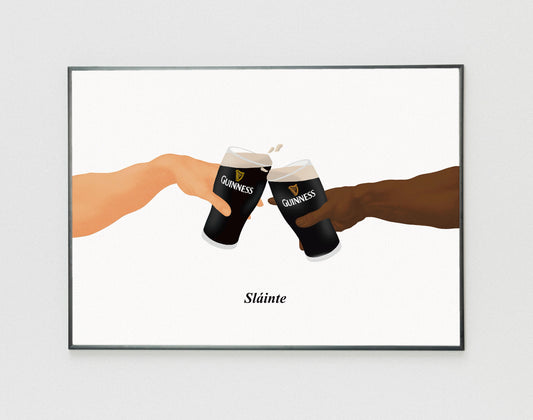 Sláinte Guinness poster