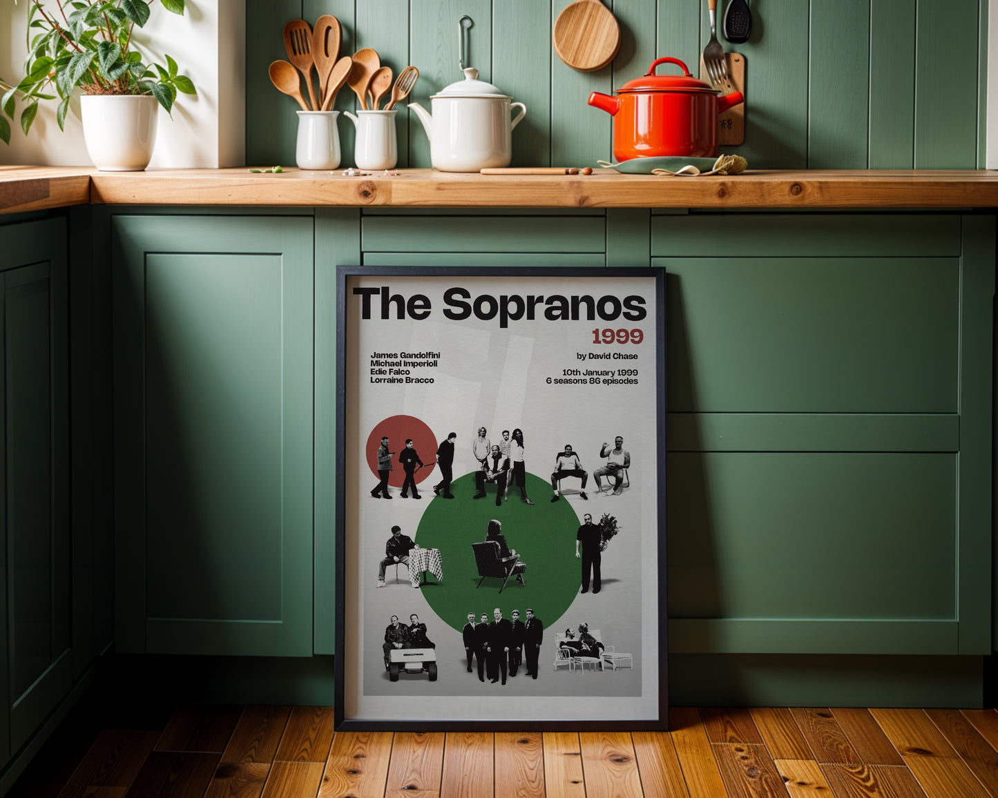 The Sopranos miniatures poster