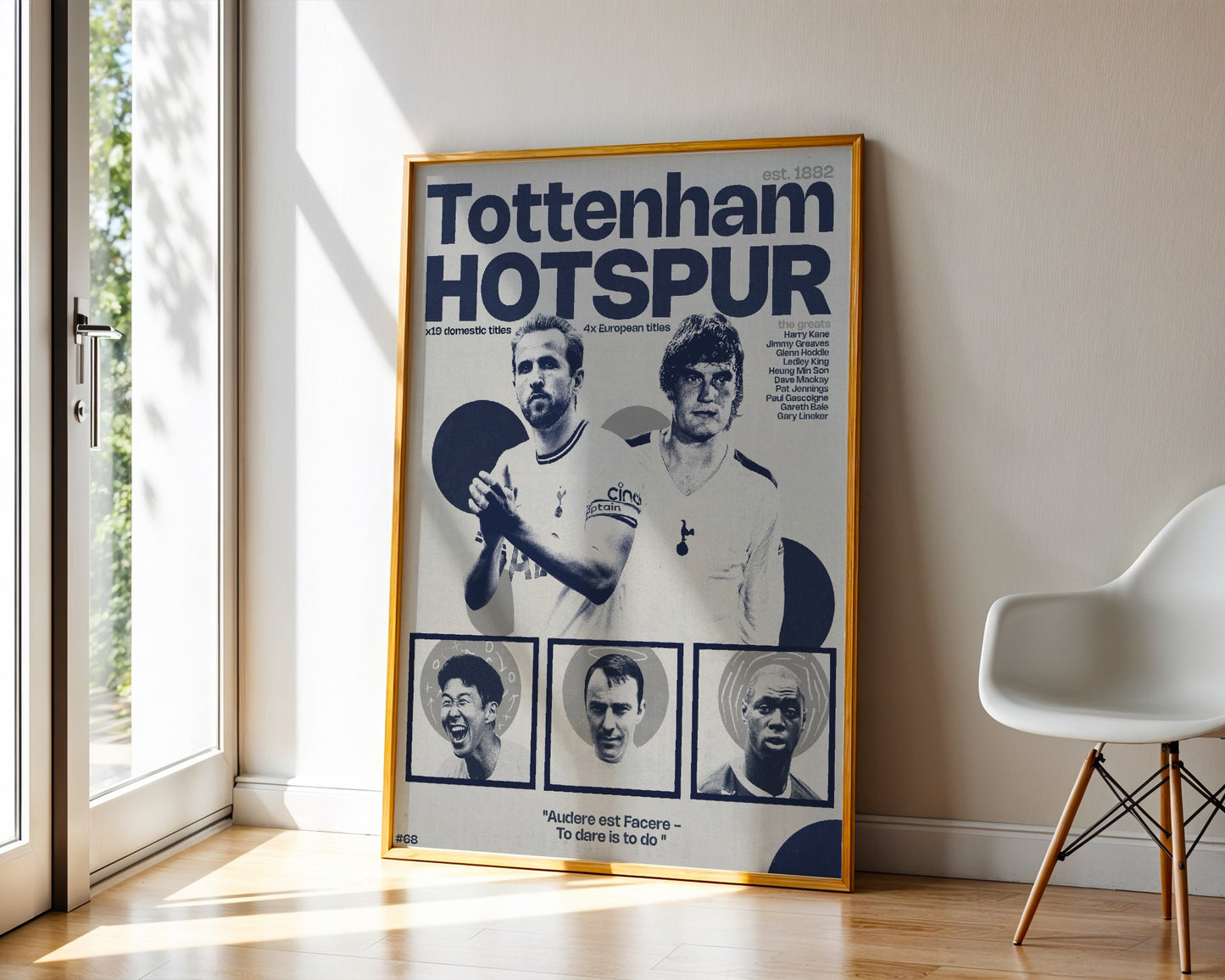 #68 Tottenham Hotspur poster