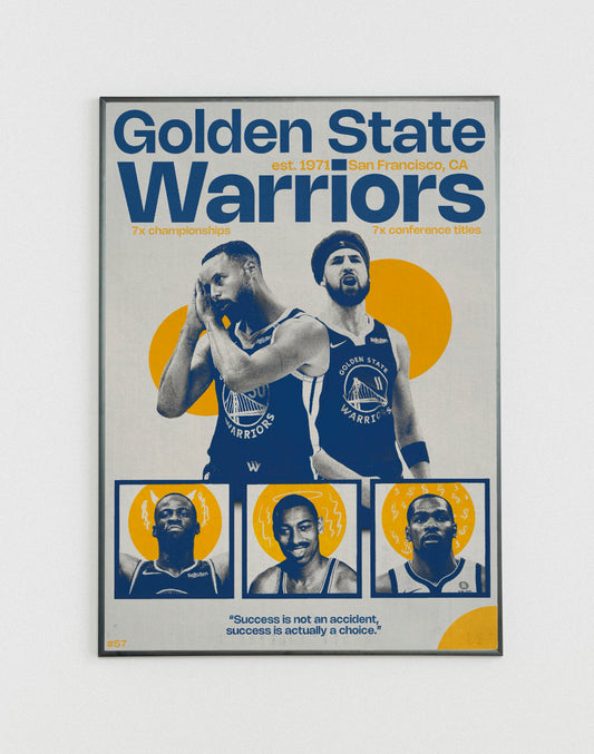 #57 Golden State Warriors poster