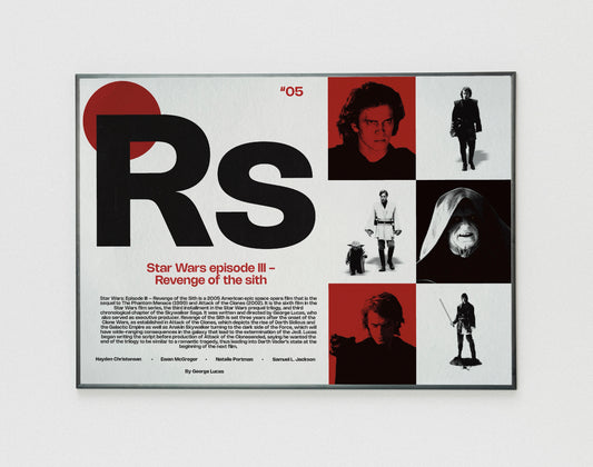 Rs Star Wars Revenge of the Sith film poster