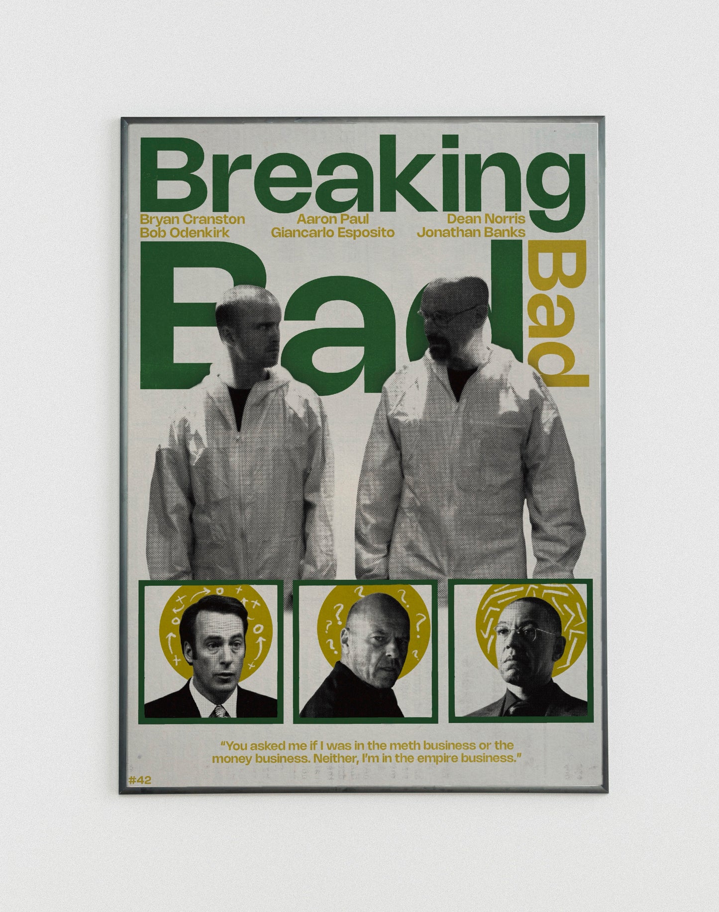 #42 Breaking Bad poster