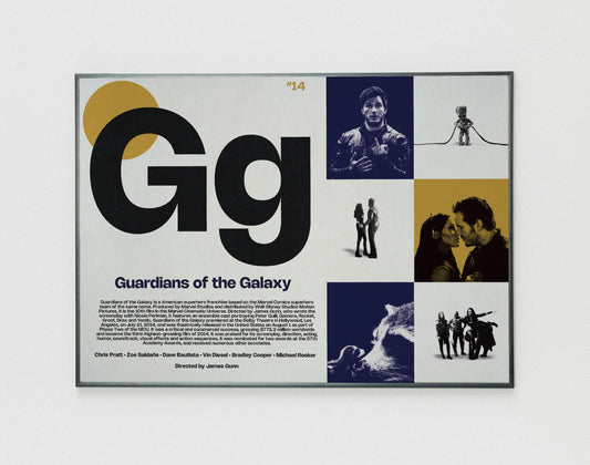 Gg Guardians of the Galaxy film poster