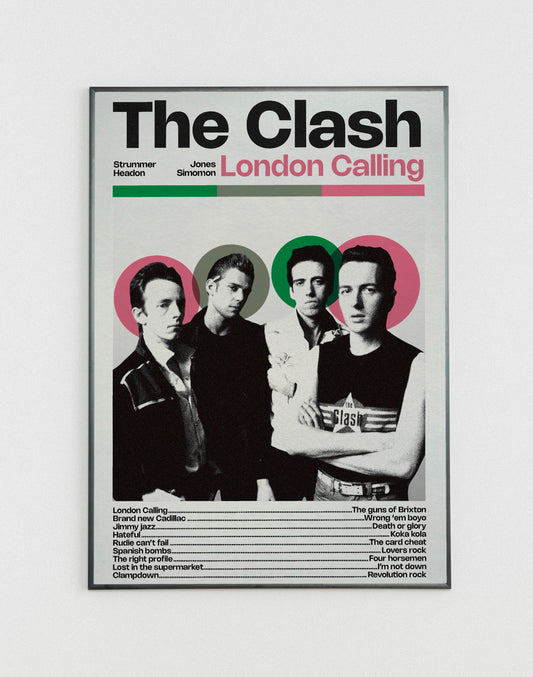 The Clash London Calling poster