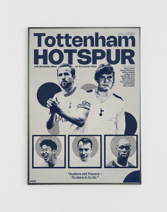 #68 Tottenham Hotspur poster