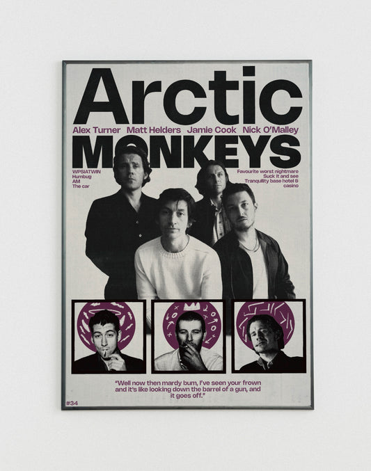#34 Arctic Monkeys poster