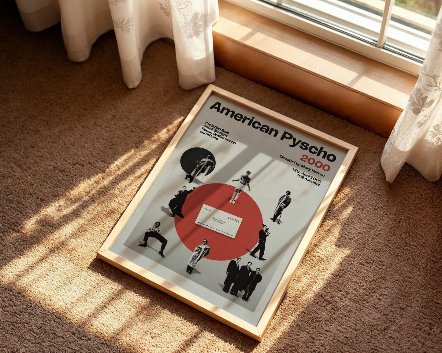 American Pyscho miniatures poster