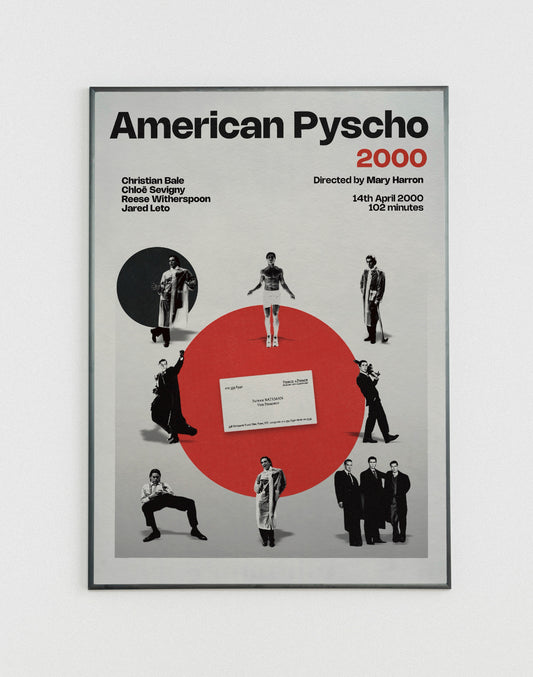 American Pyscho miniatures poster