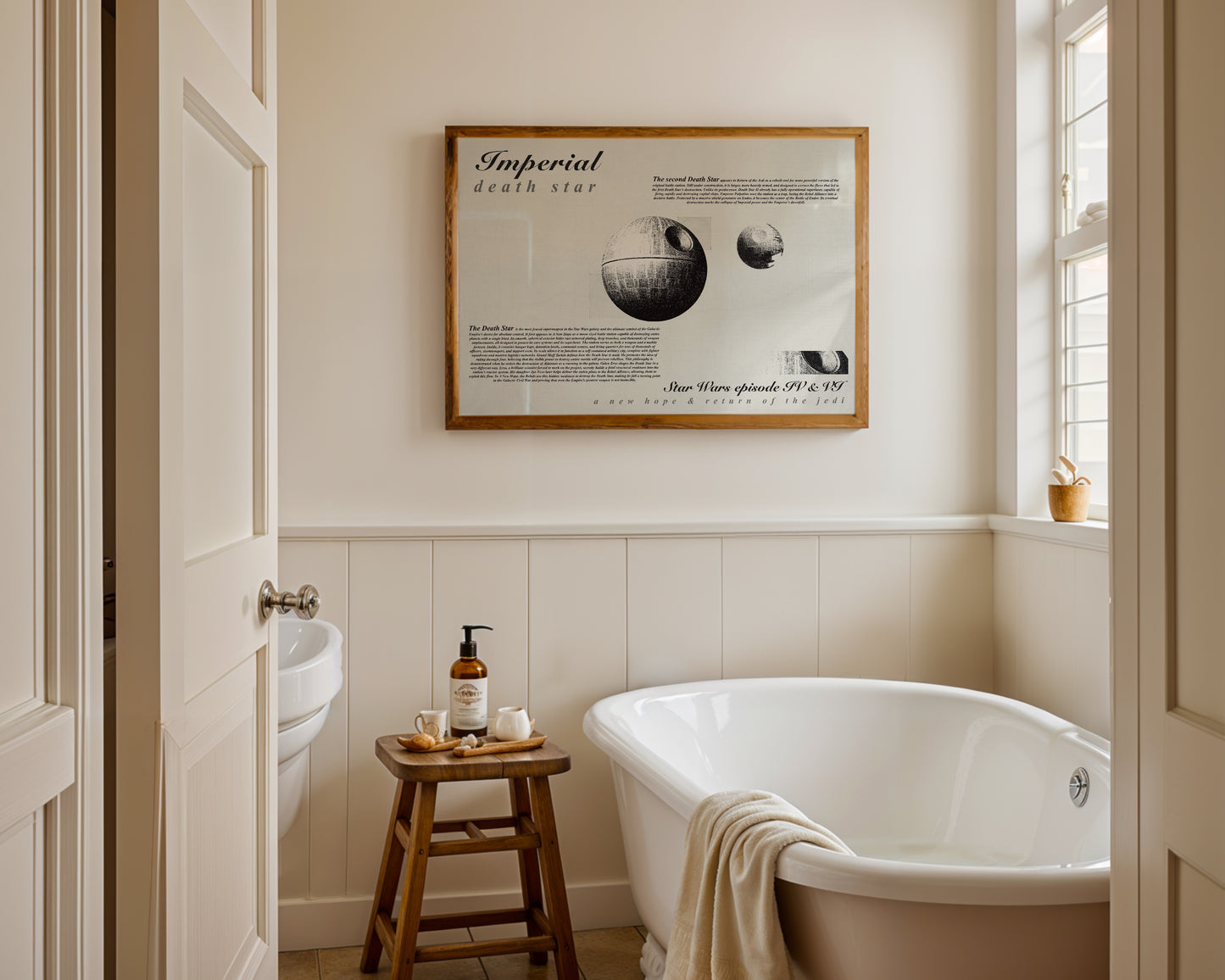 Star Wars Imperial Death Star poster