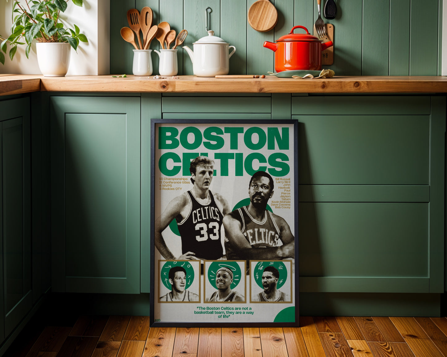 #20 Boston Celtics poster