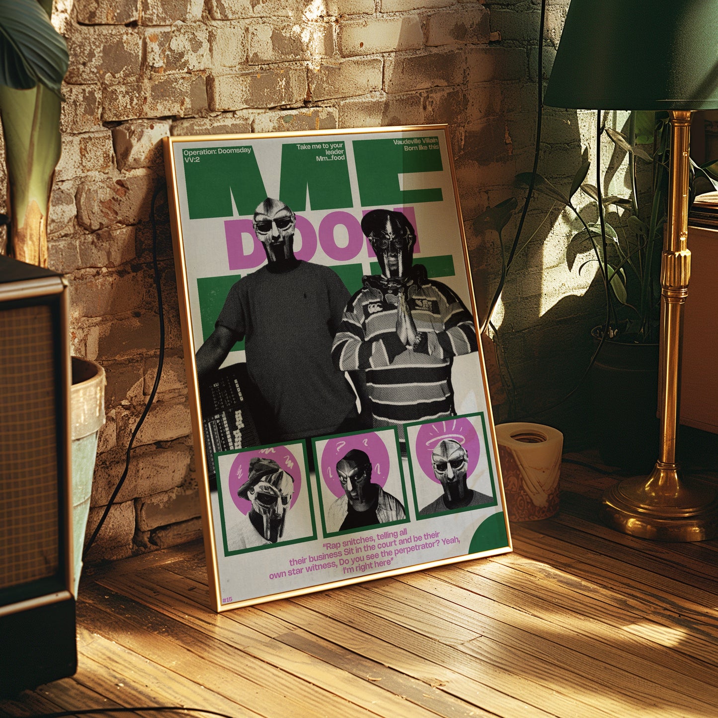 #15 MF DOOM poster