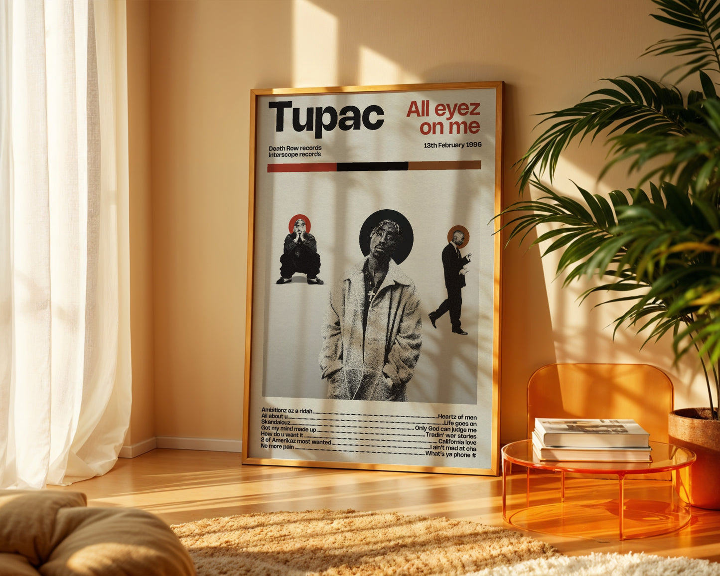 Tupac All Eyez on me poster