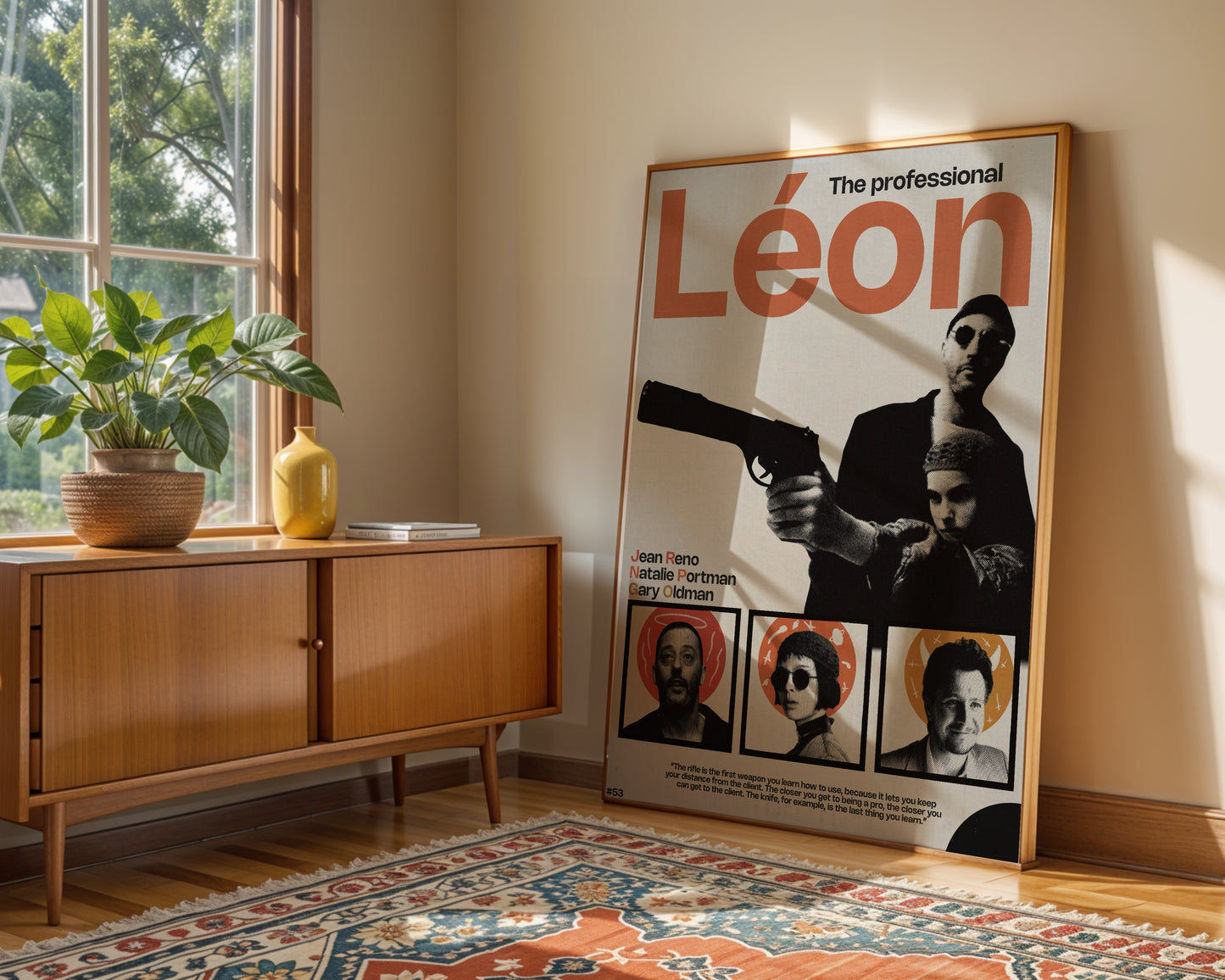 #53 Léon poster