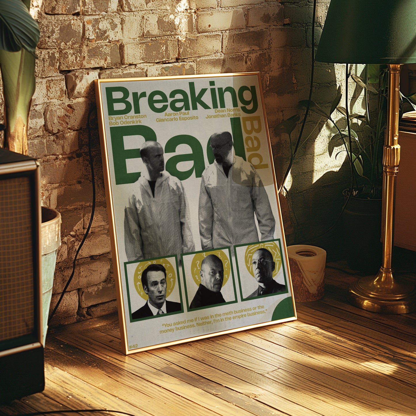 #42 Breaking Bad poster