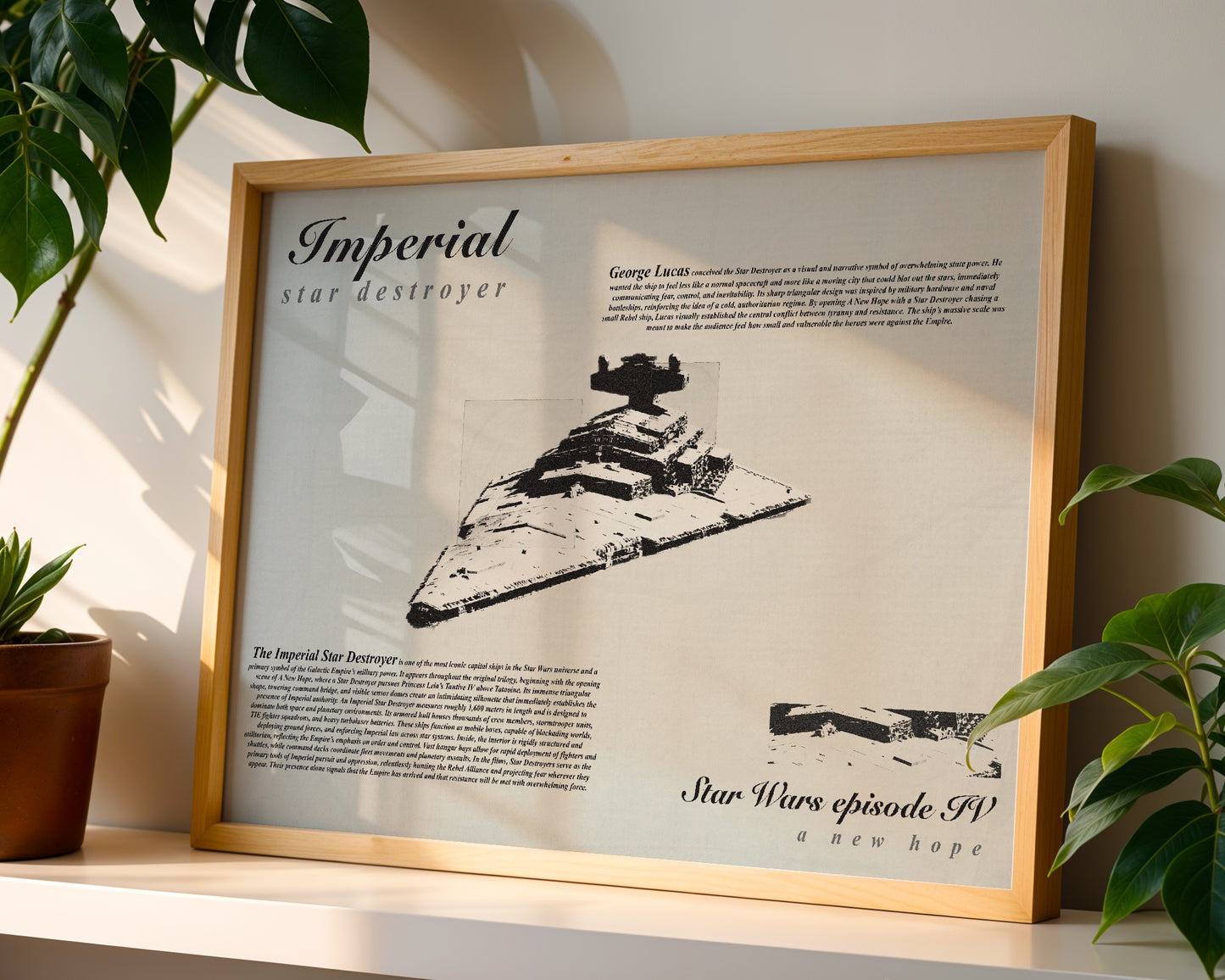 Star Wars Star Destroyer poster