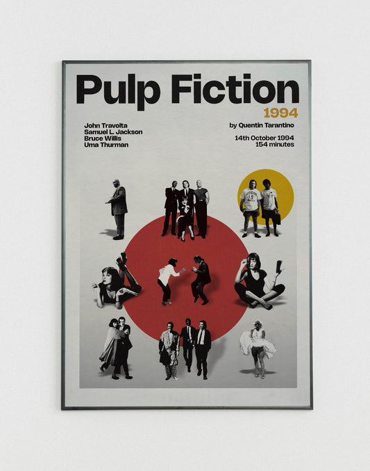 Pulp Fiction miniatures poster