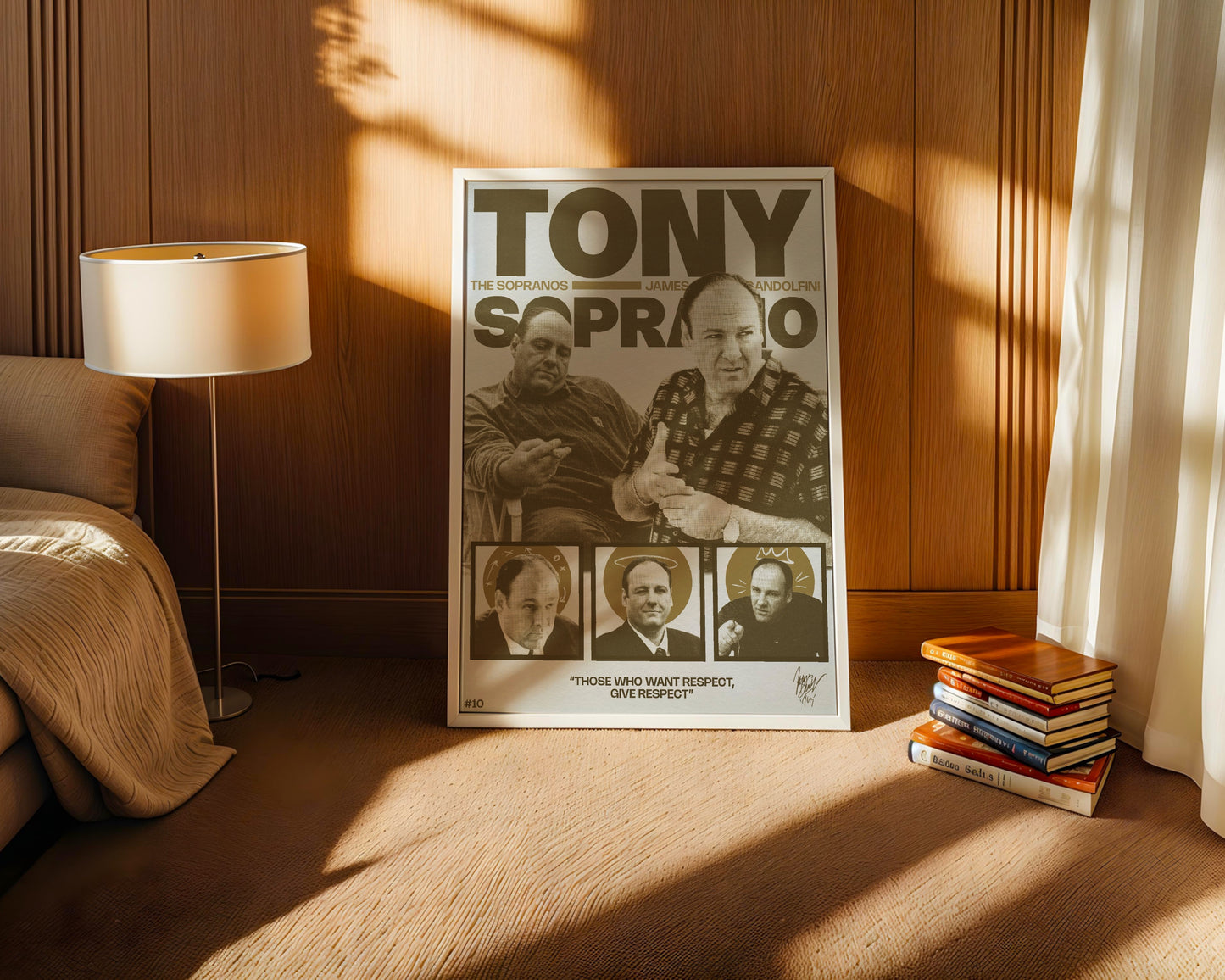 #10 Tony Soprano poster