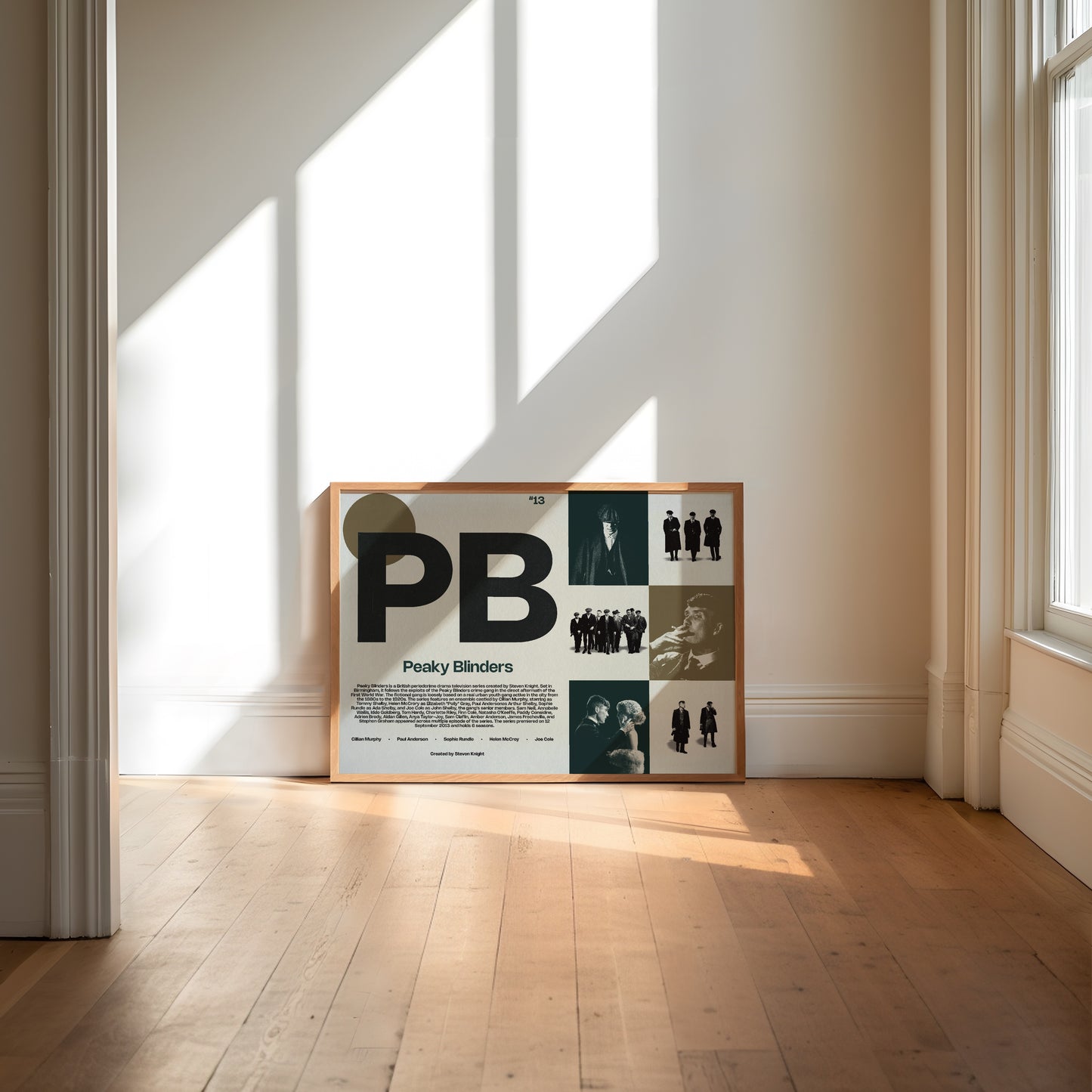 PB Peaky Blinders show poster
