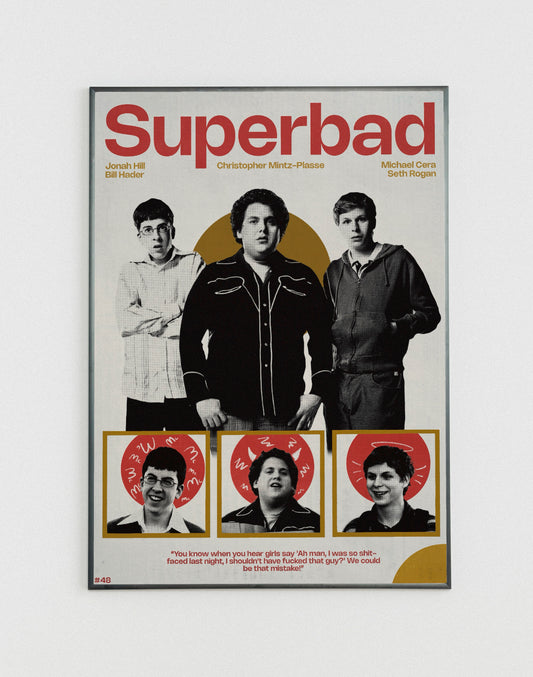 #48 Superbad poster