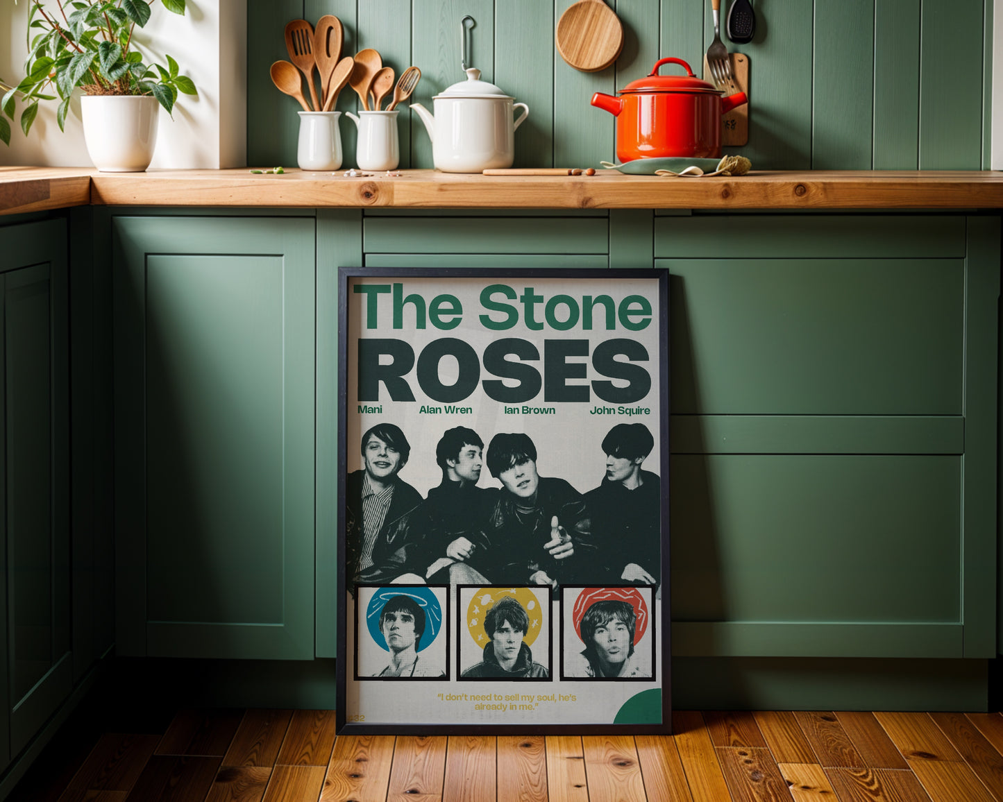 #32 The Stone Roses poster